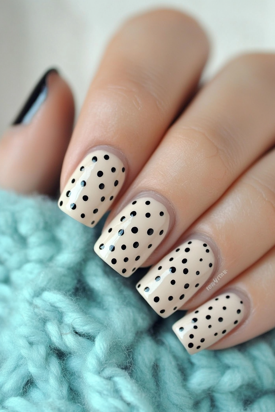 3. Polka Dot Play (Pretty Nail Design Ideas) - Pretty Nail Design Ideas