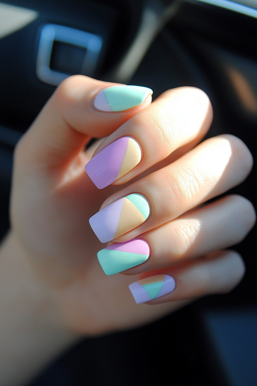 5. Abstract Artistry (Unique Nail Design Ideas) - Unique Nail Design Ideas