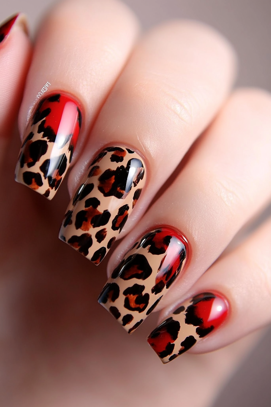15. Animal Print Remix (Unique Nail Design Ideas) - Unique Nail Design Ideas