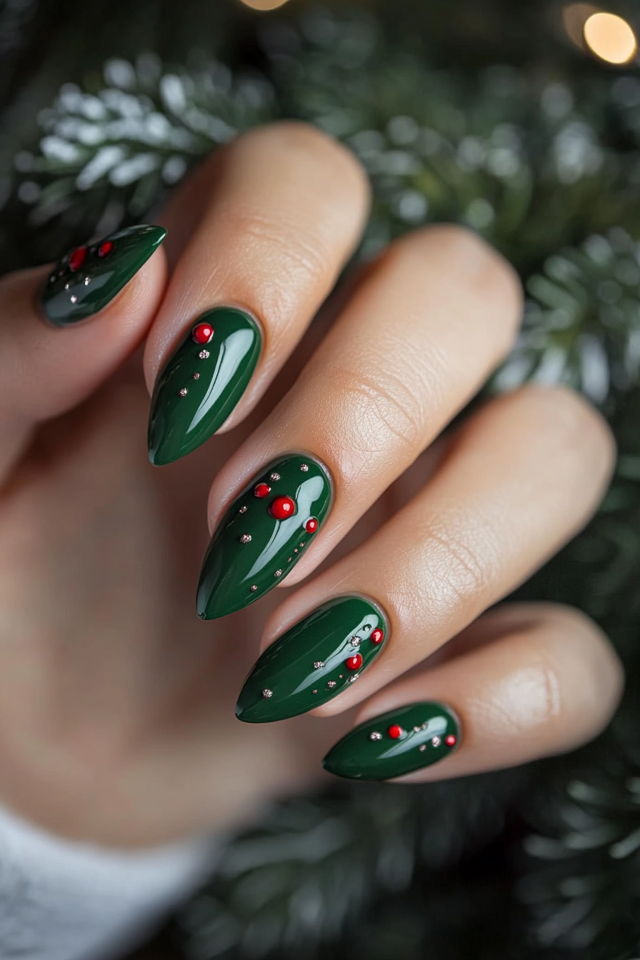 25. Elf’s Workshop (Easy Christmas Nail Design Ideas) - Easy Christmas Nail Design Ideas