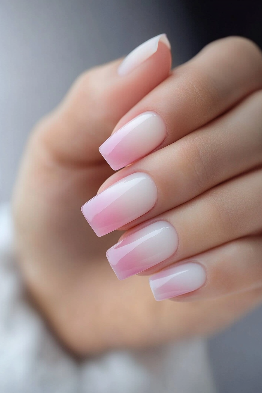1. Soft Pink Ombre Elegance (Elegant Nail Art Design Ideas) - Elegant Nail Art Design Ideas