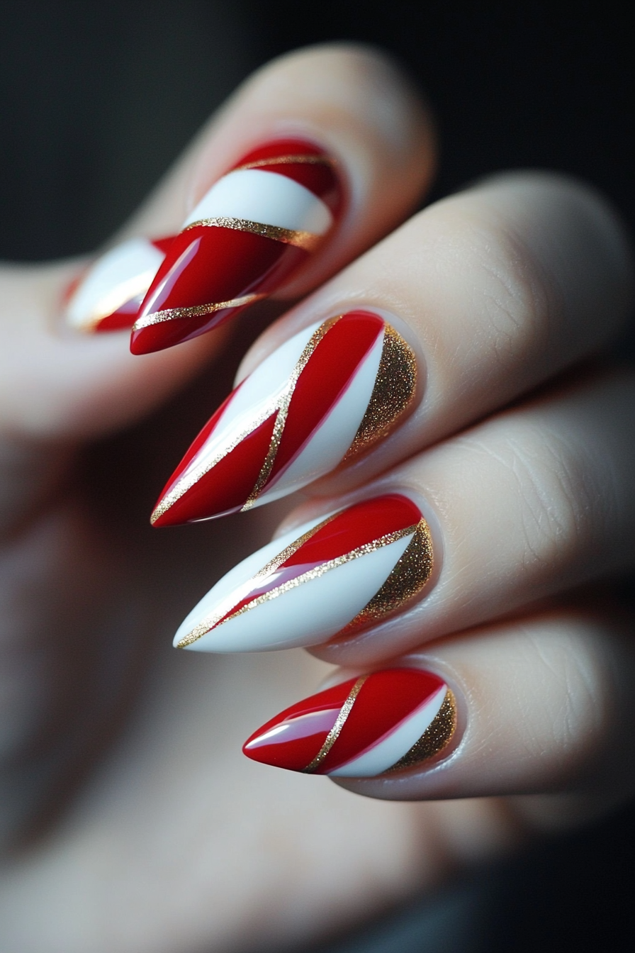 4. Vibrant Stripe Magic (Fun Nail Design Ideas) - Fun Nail Design Ideas