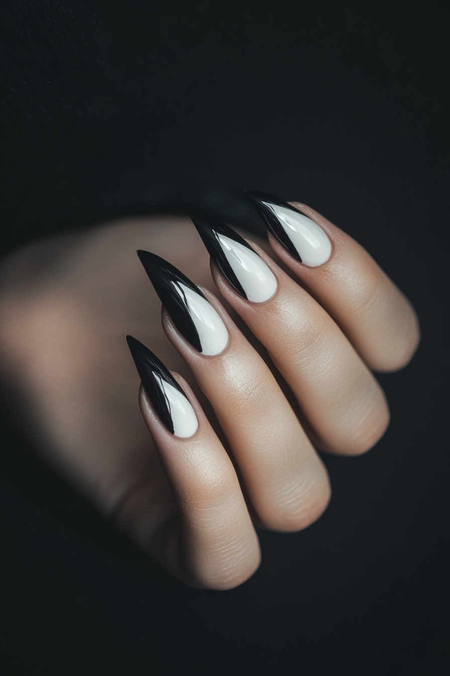 5. Minimalist Monochrome (Fun Nail Design Ideas) - Fun Nail Design Ideas