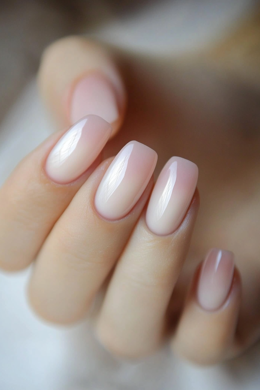 16. Soft Gradient Glimmer (Fun Nail Design Ideas) - Fun Nail Design Ideas