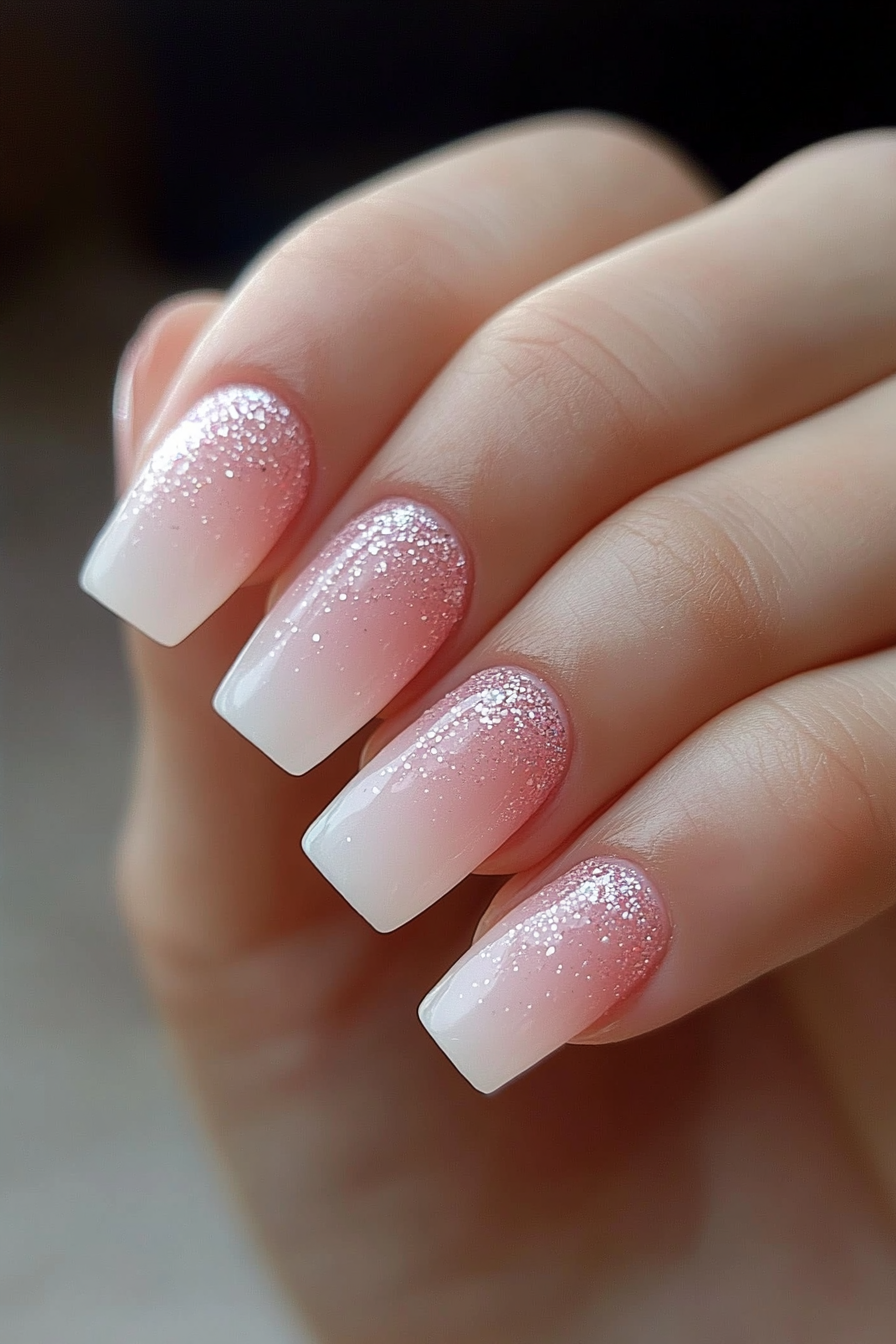 1. Classic French Refresh (Short Square Nail Design Ideas) - Short Square Nail Design Ideas