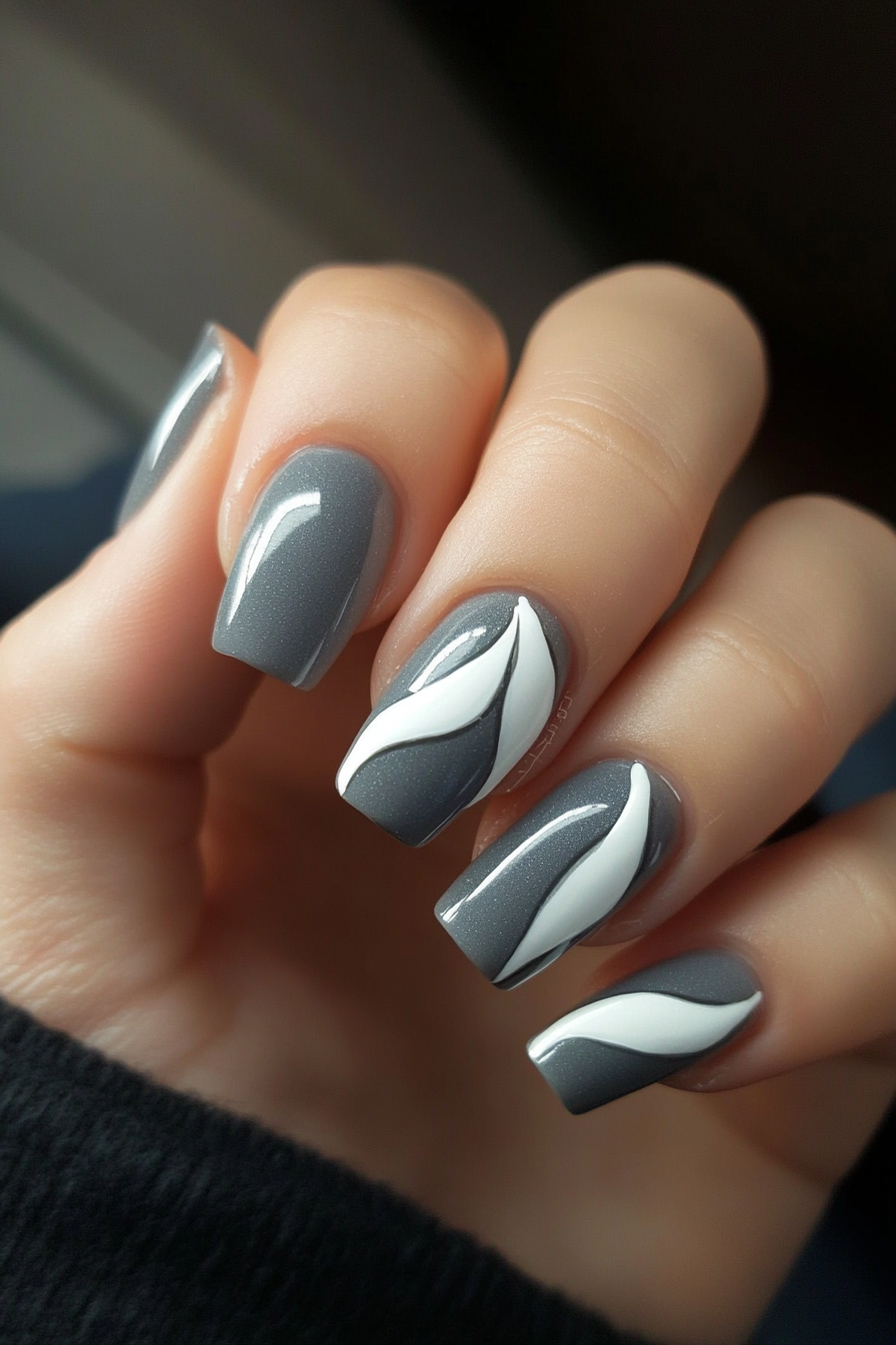 3. Classic French Twist (Beautiful Nail Design Ideas) - Beautiful Nail Design Ideas
