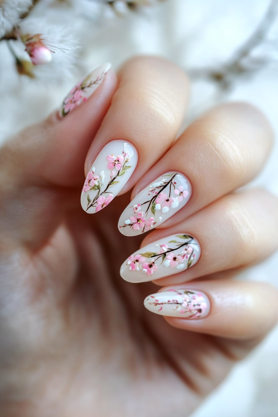 5. Spring Blossom (Beautiful Nail Design Ideas) - Beautiful Nail Design Ideas