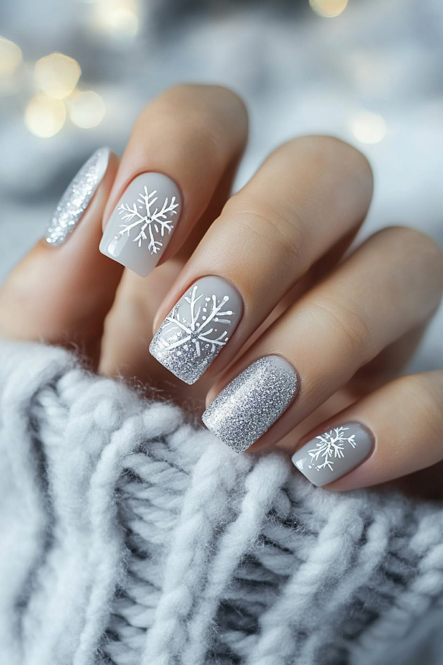 10. Winter Whisper (Beautiful Nail Design Ideas) - Beautiful Nail Design Ideas