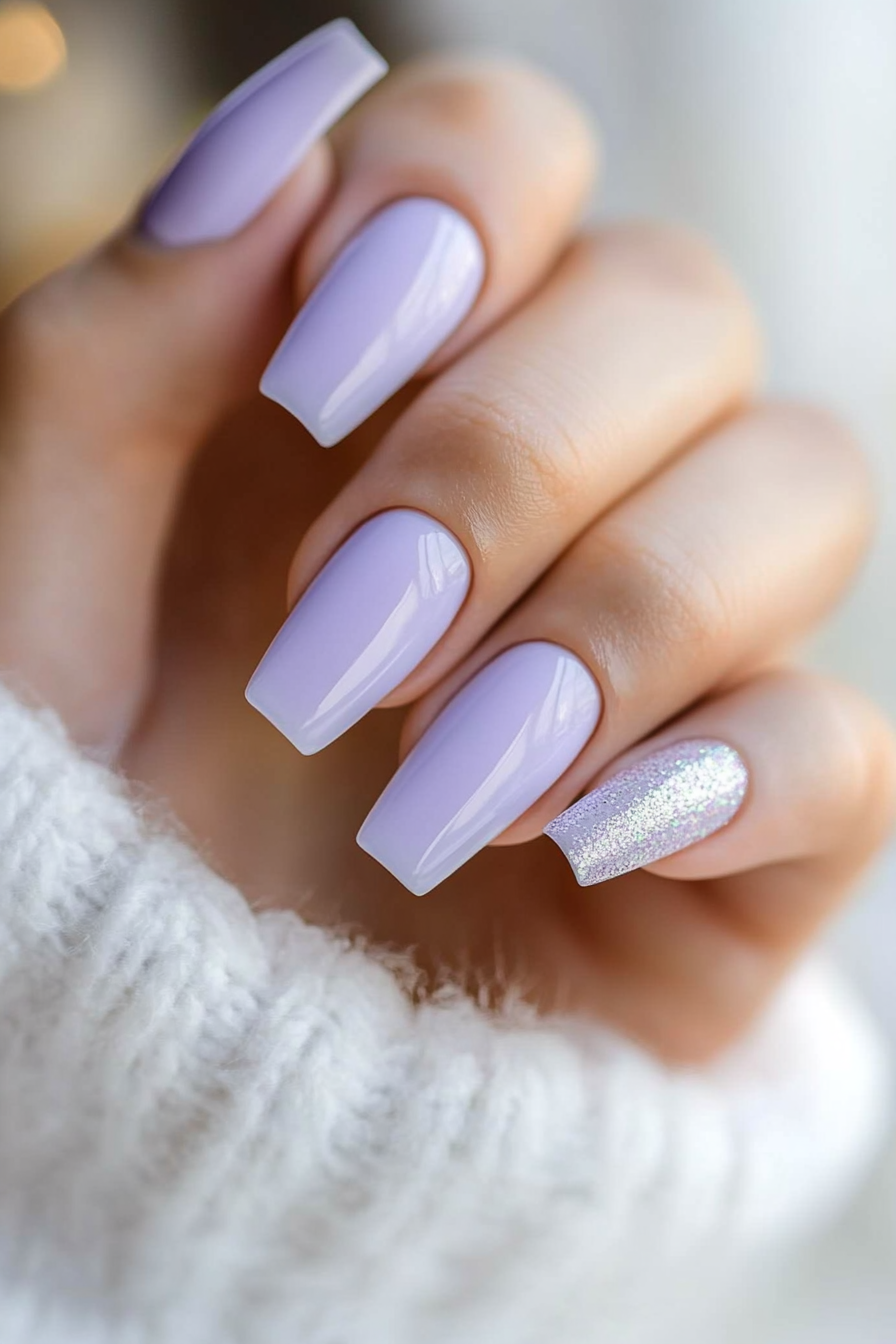 1. Soft Lavender Dreams (Pastel Nail Design Ideas) - Pastel Nail Design Ideas