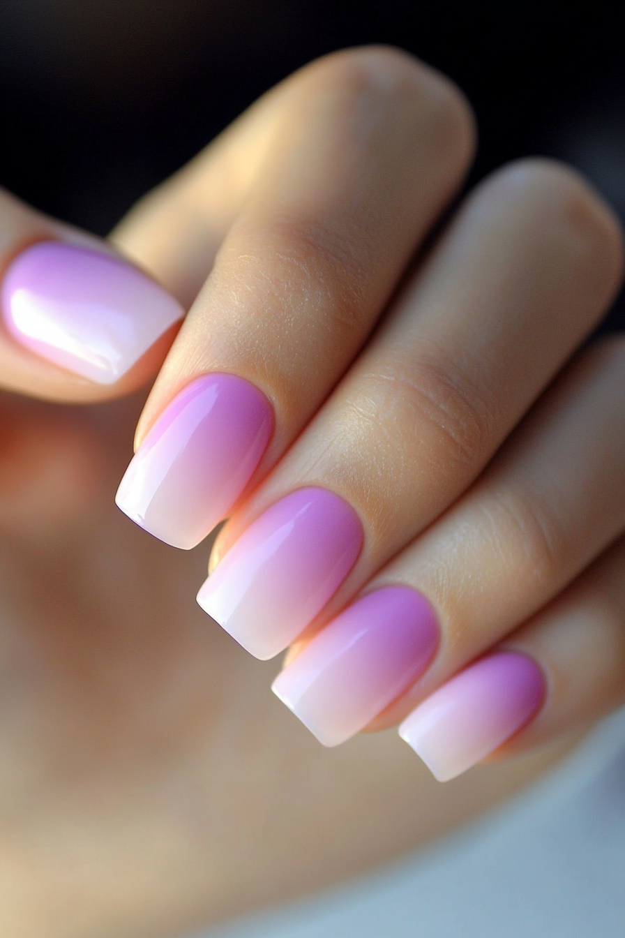 10. Pastel Ombre (April Nail Design Ideas) - April Nail Design Ideas
