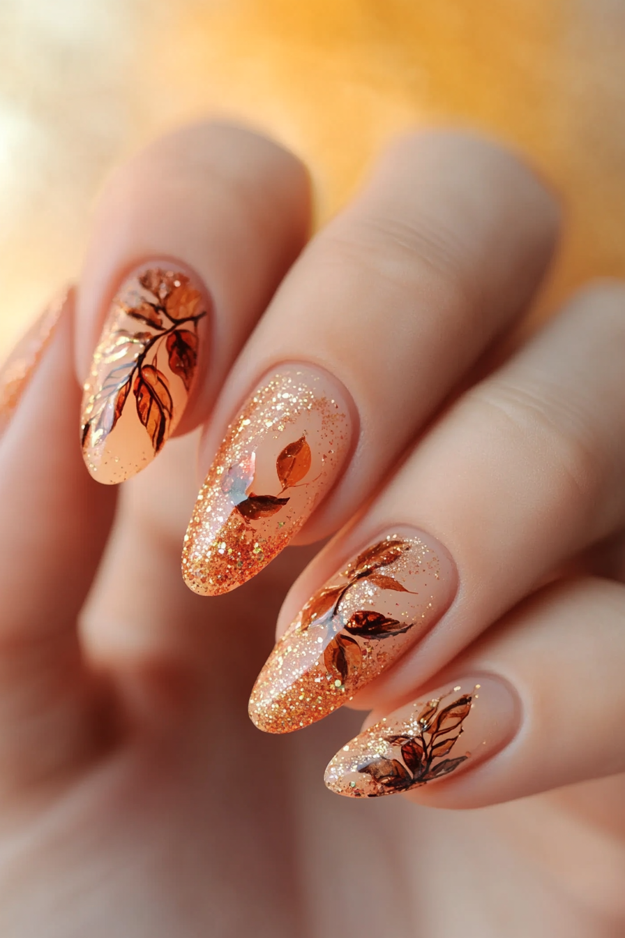 14. Spiced Copper (Autumn Nail Design Ideas) - Autumn Nail Design Ideas