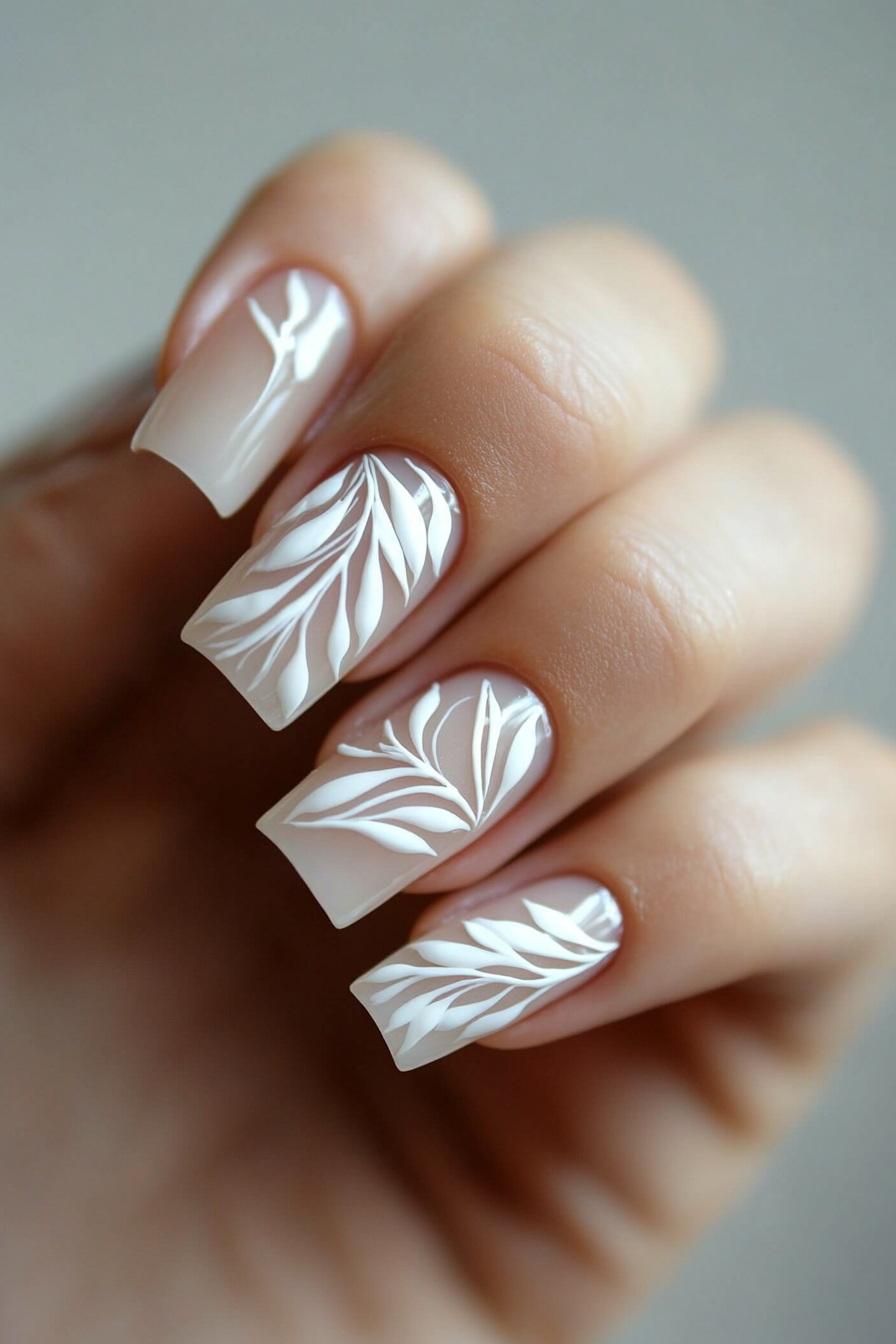 8. Elegant French Twist (Awesome Nail Design Ideas) - Awesome Nail Design Ideas
