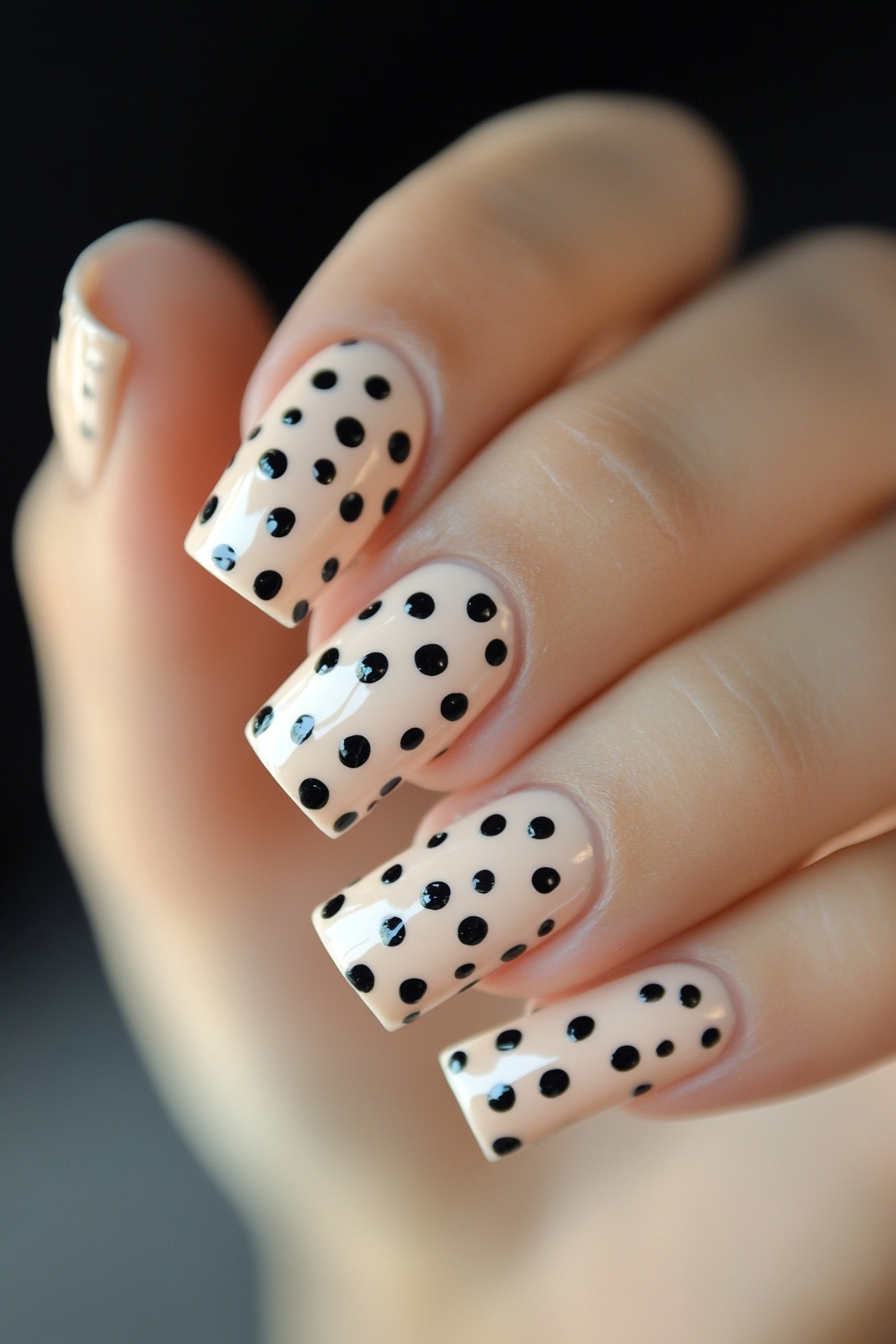16. Polka Dot Perfection (Awesome Nail Design Ideas) - Awesome Nail Design Ideas